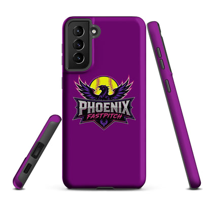 Tough Case for Samsung® | Phoenix Fastpitch | Emblem Logo