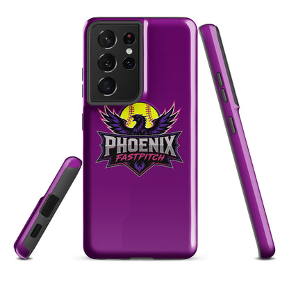 Tough Case for Samsung® | Phoenix Fastpitch | Emblem Logo