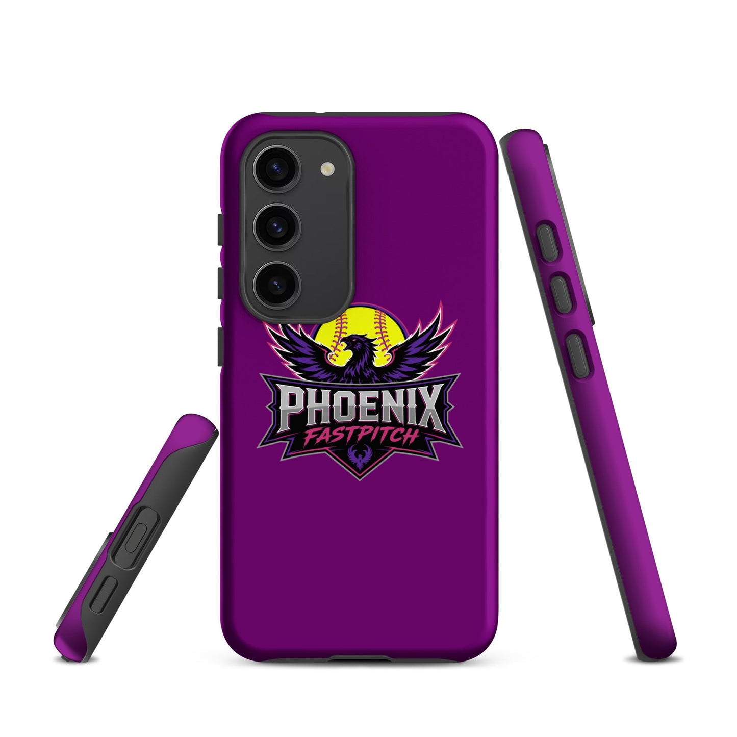 Tough Case for Samsung® | Phoenix Fastpitch | Emblem Logo