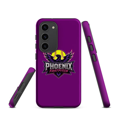 Tough Case for Samsung® | Phoenix Fastpitch | Emblem Logo