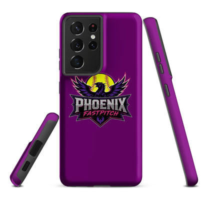 Tough Case for Samsung® | Phoenix Fastpitch | Emblem Logo