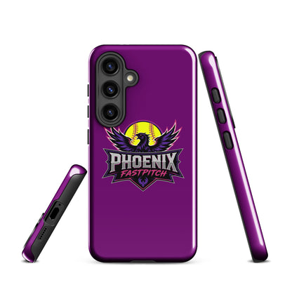 Tough Case for Samsung® | Phoenix Fastpitch | Emblem Logo
