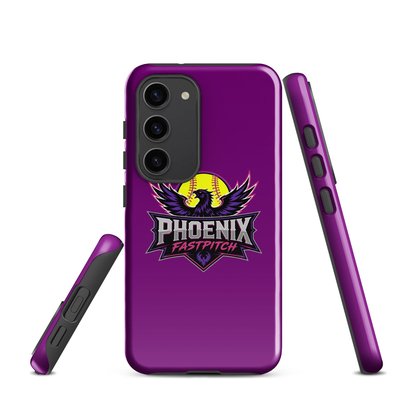 Tough Case for Samsung® | Phoenix Fastpitch | Emblem Logo