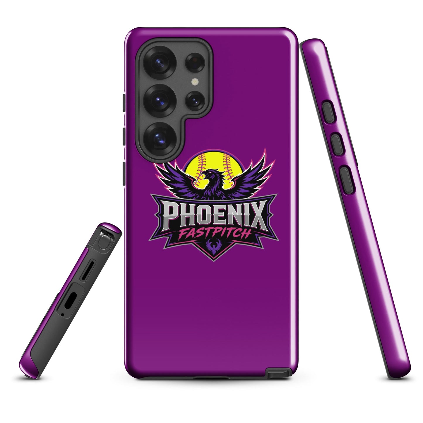 Tough Case for Samsung® | Phoenix Fastpitch | Emblem Logo