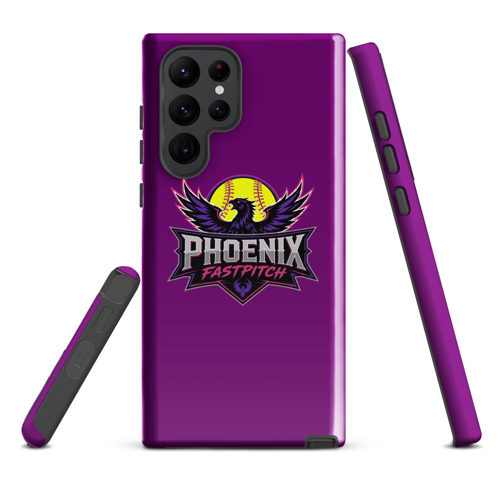 Tough Case for Samsung® | Phoenix Fastpitch | Emblem Logo