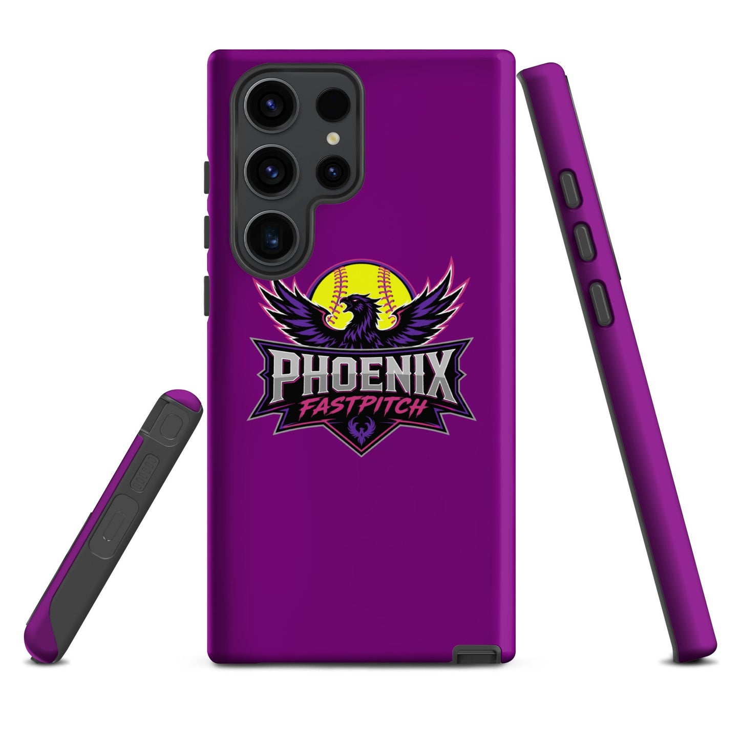 Tough Case for Samsung® | Phoenix Fastpitch | Emblem Logo