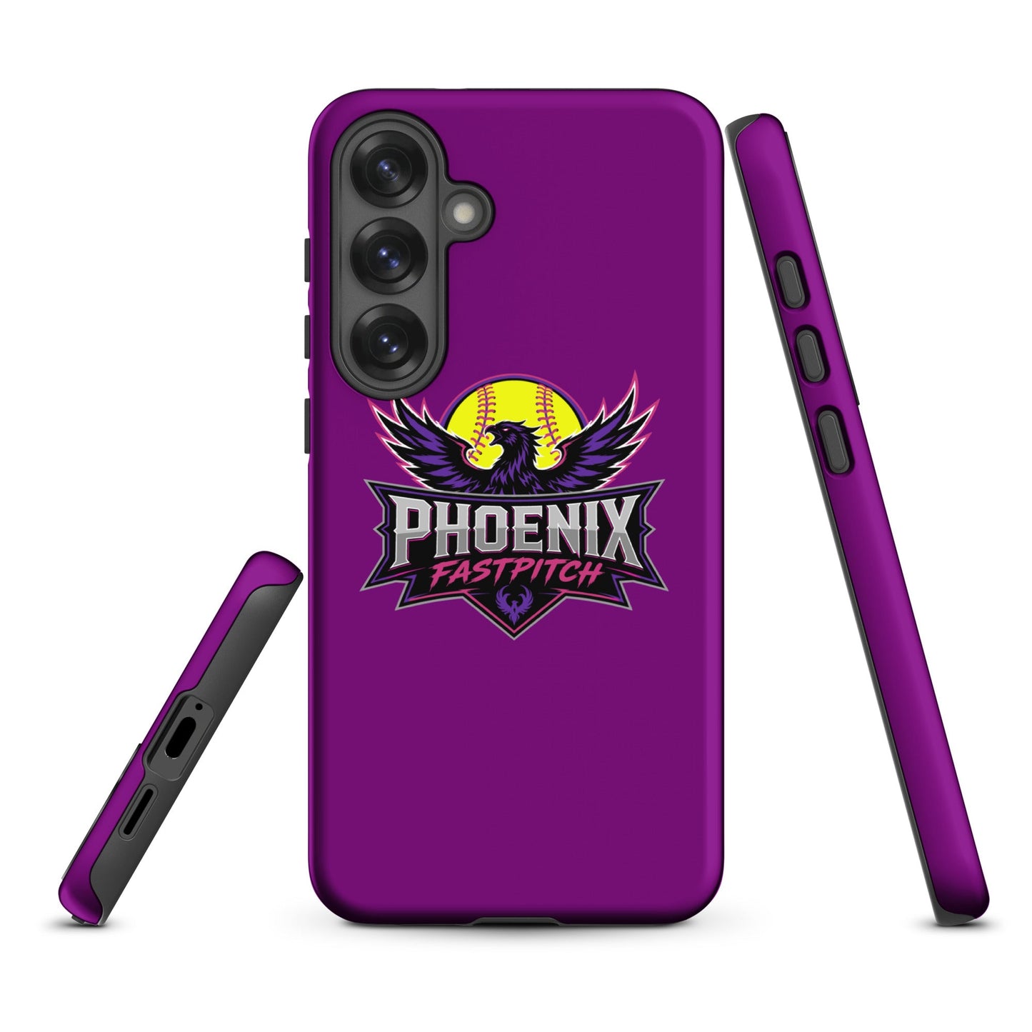Tough Case for Samsung® | Phoenix Fastpitch | Emblem Logo