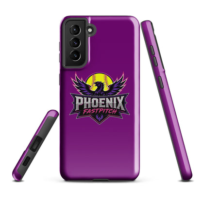 Tough Case for Samsung® | Phoenix Fastpitch | Emblem Logo