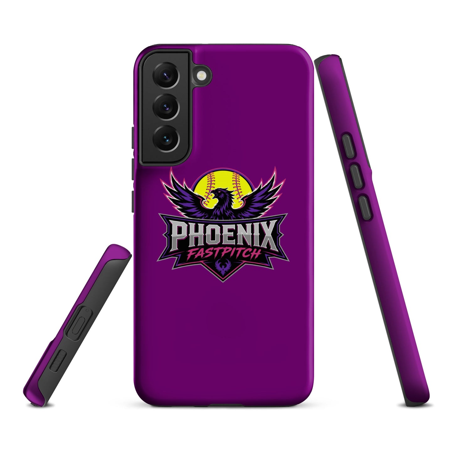 Tough Case for Samsung® | Phoenix Fastpitch | Emblem Logo