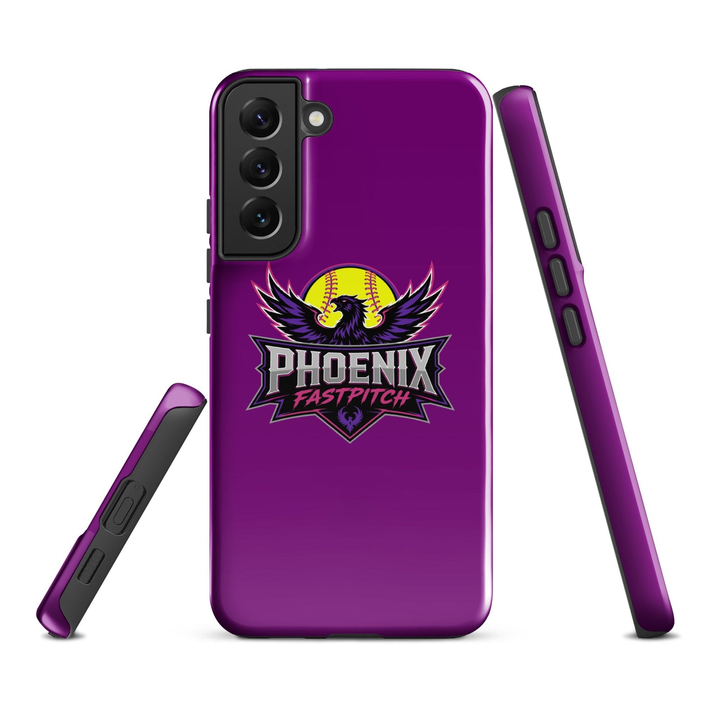 Tough Case for Samsung® | Phoenix Fastpitch | Emblem Logo
