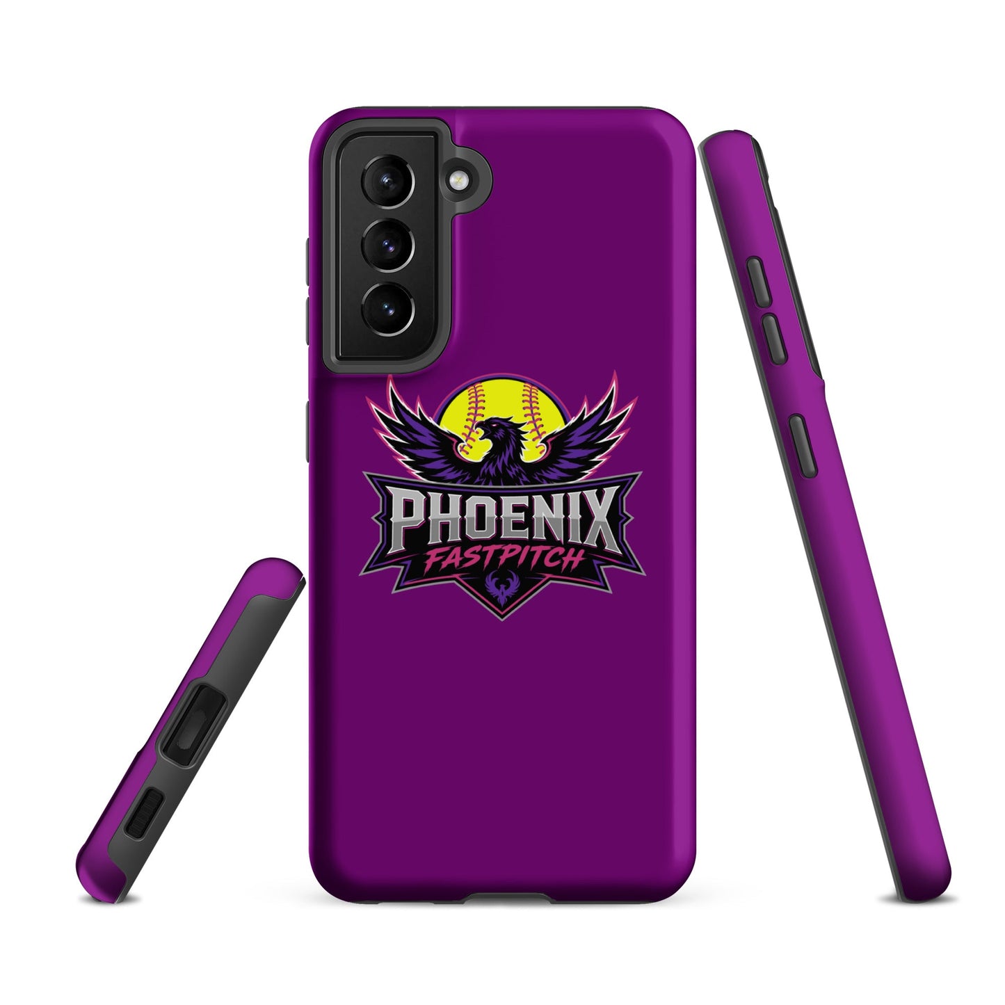 Tough Case for Samsung® | Phoenix Fastpitch | Emblem Logo