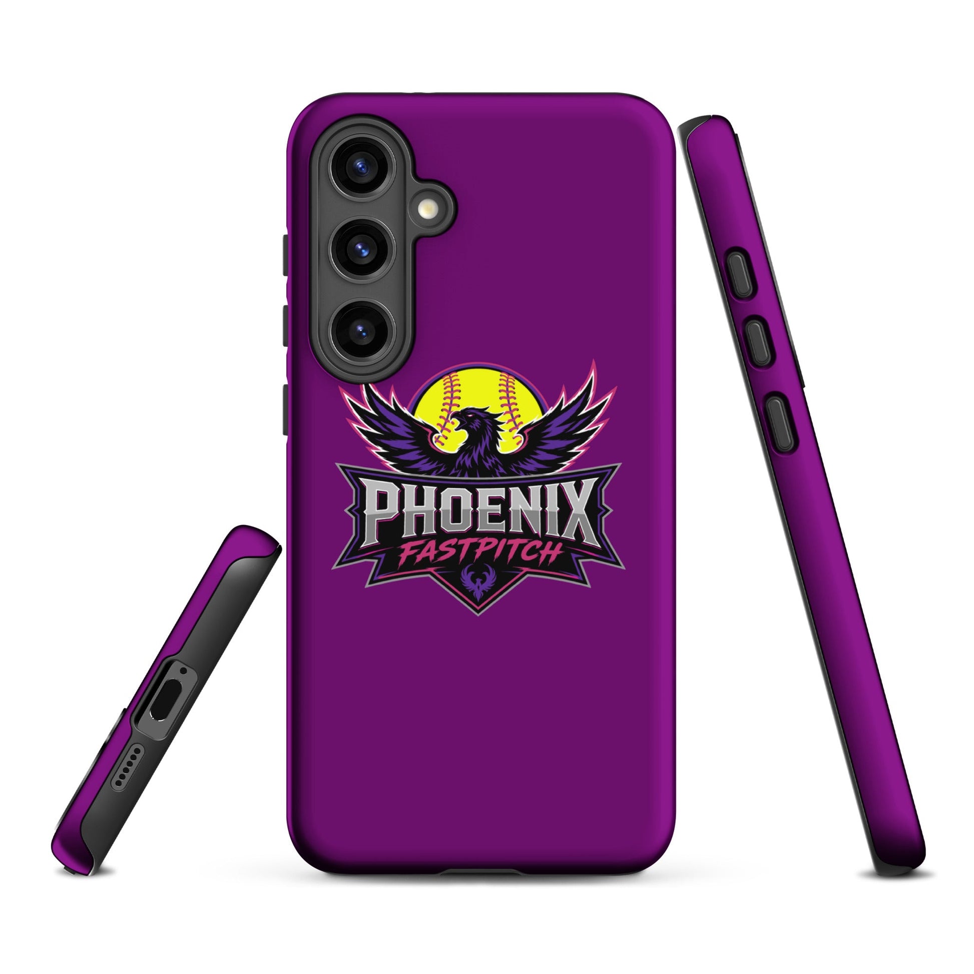 Tough Case for Samsung® | Phoenix Fastpitch | Emblem Logo