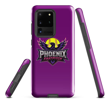 Tough Case for Samsung® | Phoenix Fastpitch | Emblem Logo