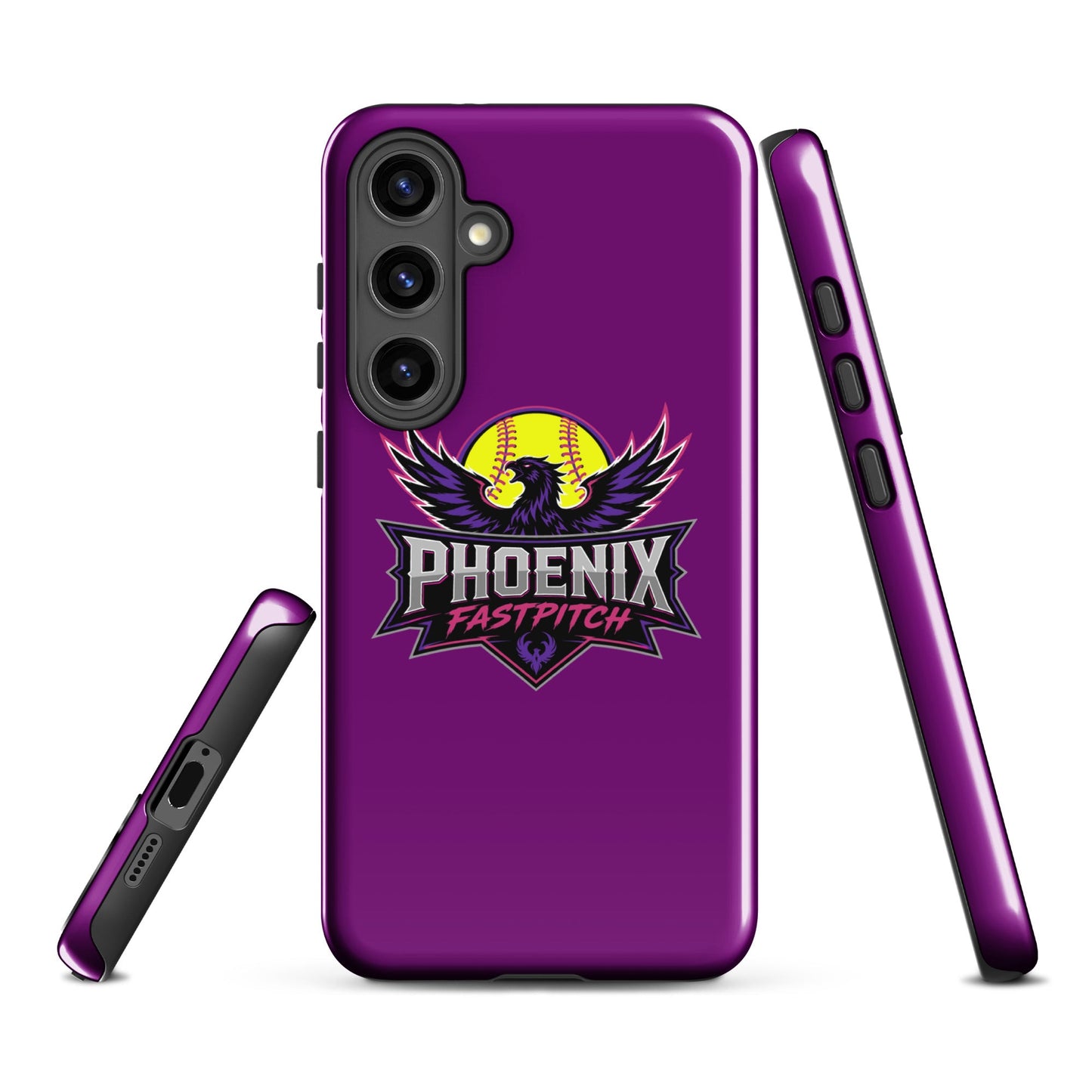 Tough Case for Samsung® | Phoenix Fastpitch | Emblem Logo