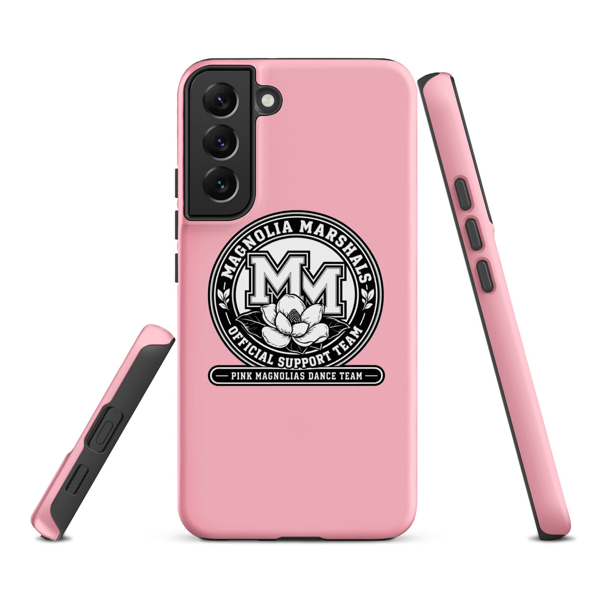 Tough Case for Samsung® | Pink Magnolias Dance | Emblem Logo