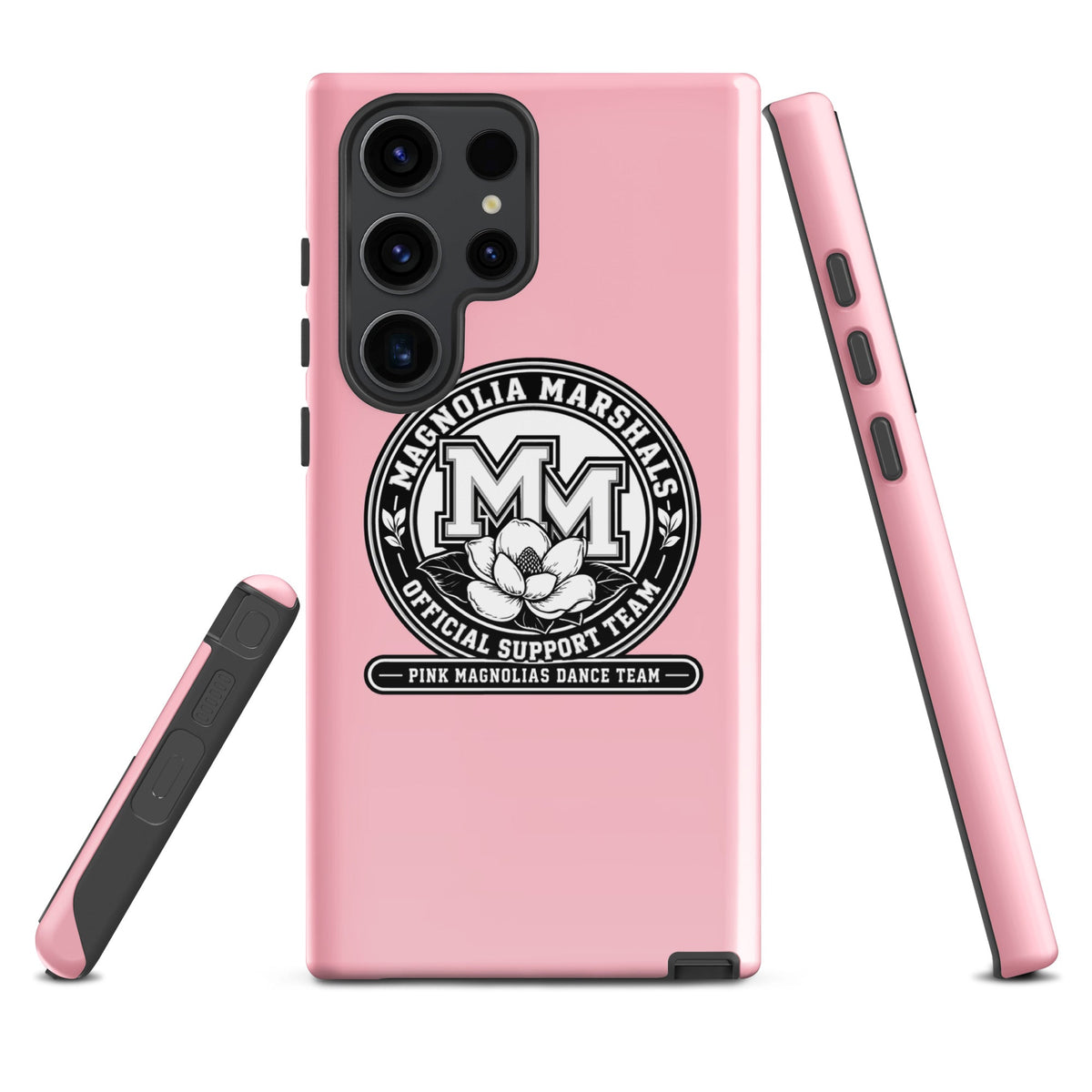 Tough Case for Samsung® | Pink Magnolias Dance | Emblem Logo