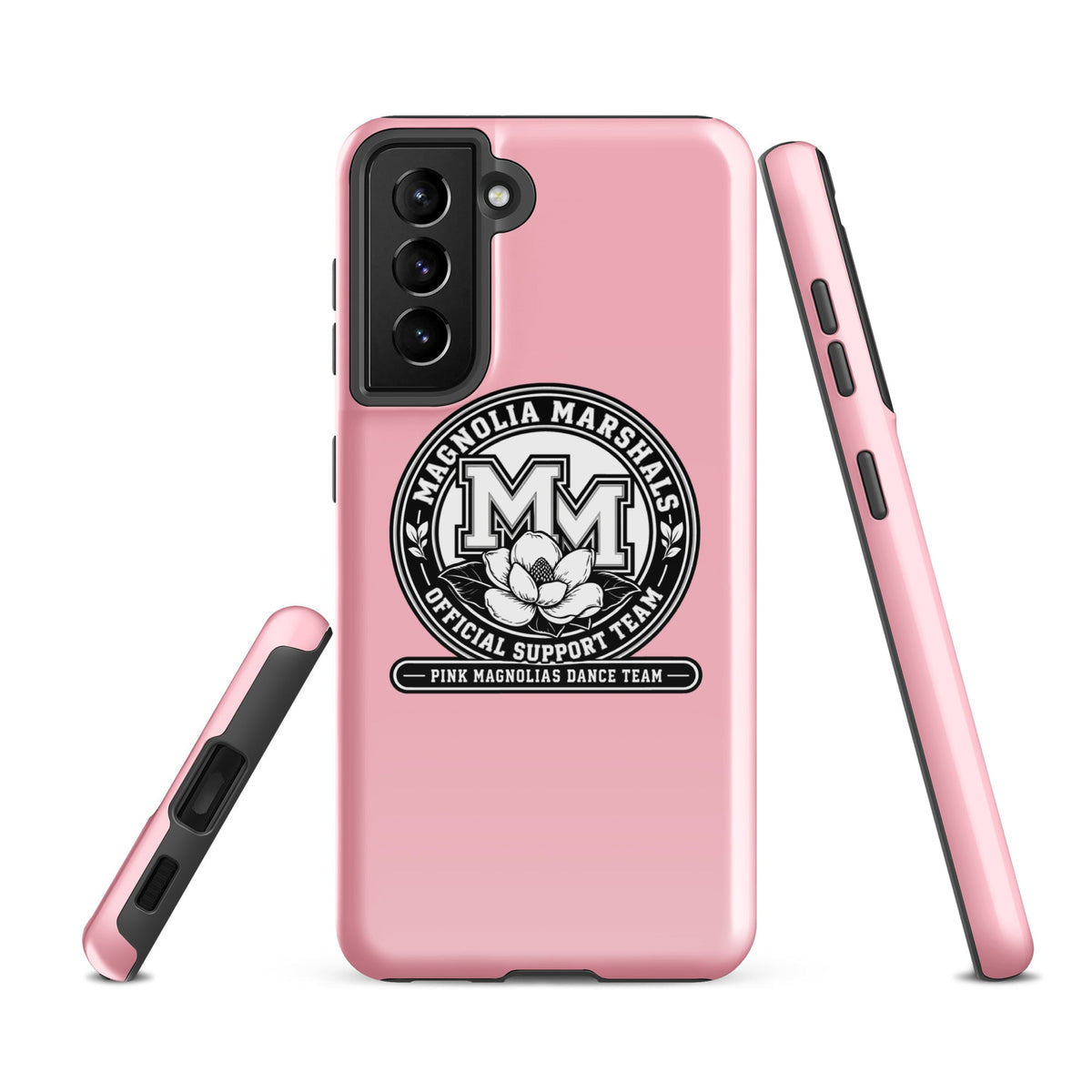 Tough Case for Samsung® | Pink Magnolias Dance | Emblem Logo