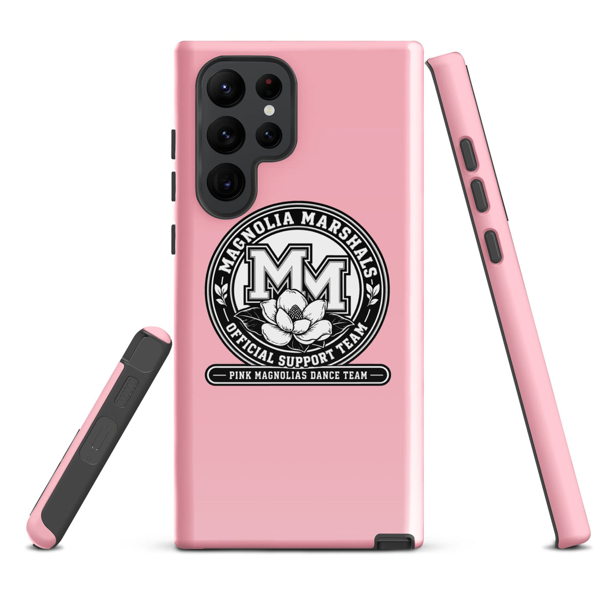 Tough Case for Samsung® | Pink Magnolias Dance | Emblem Logo