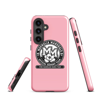 Tough Case for Samsung® | Pink Magnolias Dance | Emblem Logo