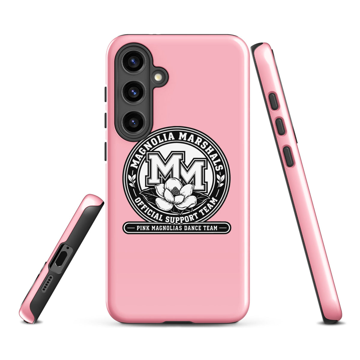 Tough Case for Samsung® | Pink Magnolias Dance | Emblem Logo