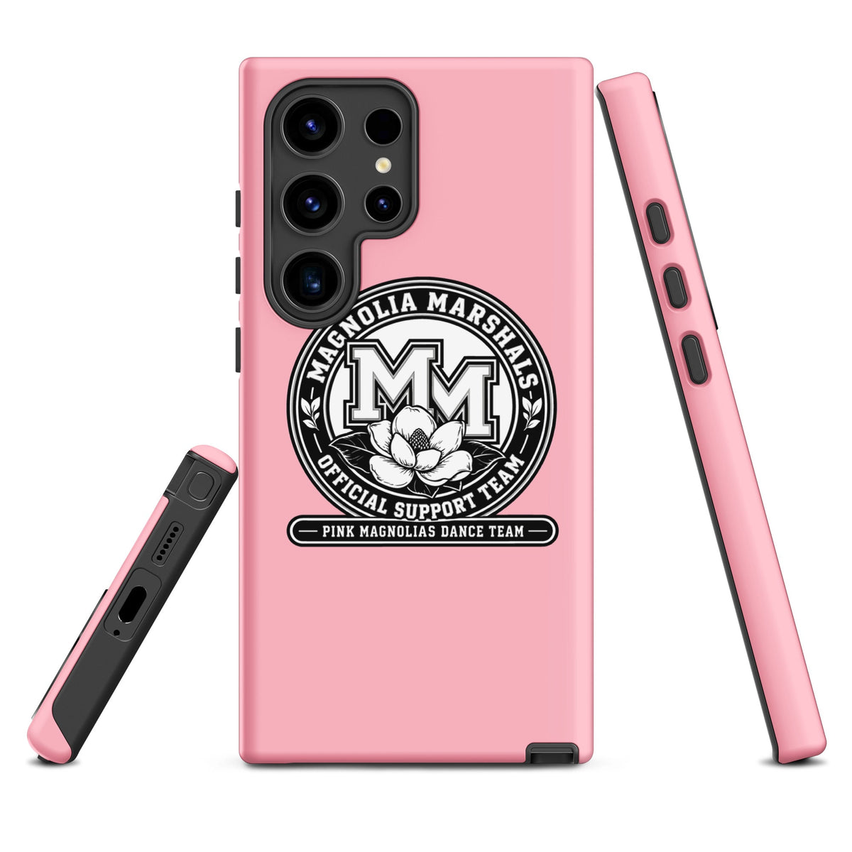 Tough Case for Samsung® | Pink Magnolias Dance | Emblem Logo