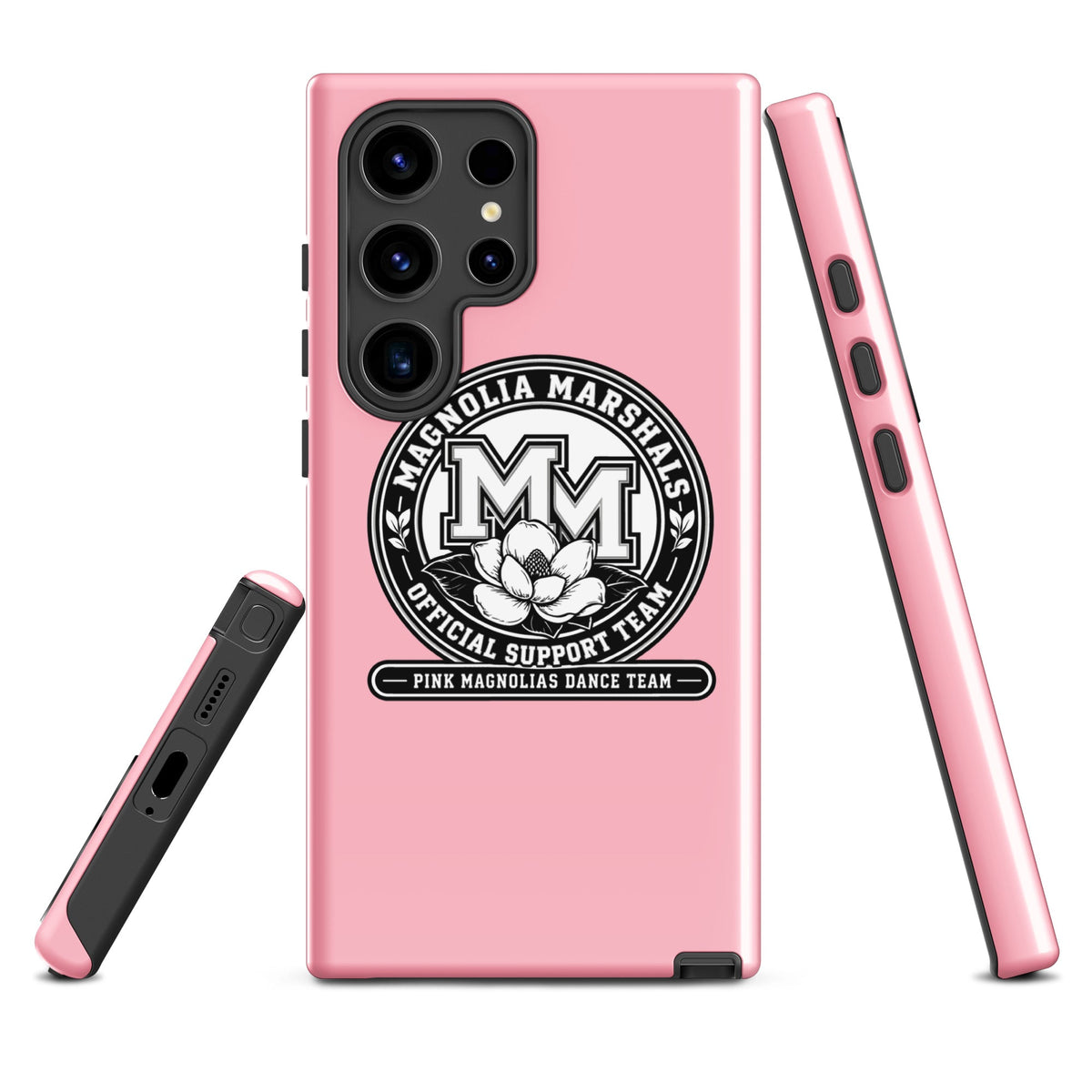 Tough Case for Samsung® | Pink Magnolias Dance | Emblem Logo