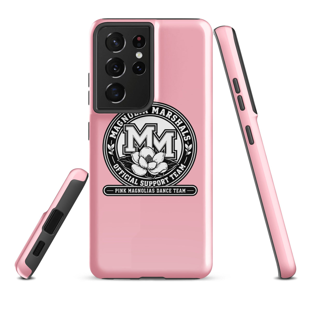 Tough Case for Samsung® | Pink Magnolias Dance | Emblem Logo