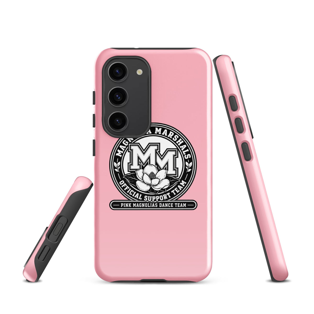 Tough Case for Samsung® | Pink Magnolias Dance | Emblem Logo