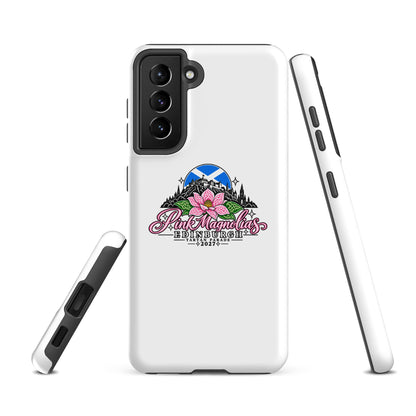 Tough Case for Samsung® | Pink Magnolias Dance | Vanguard Logo