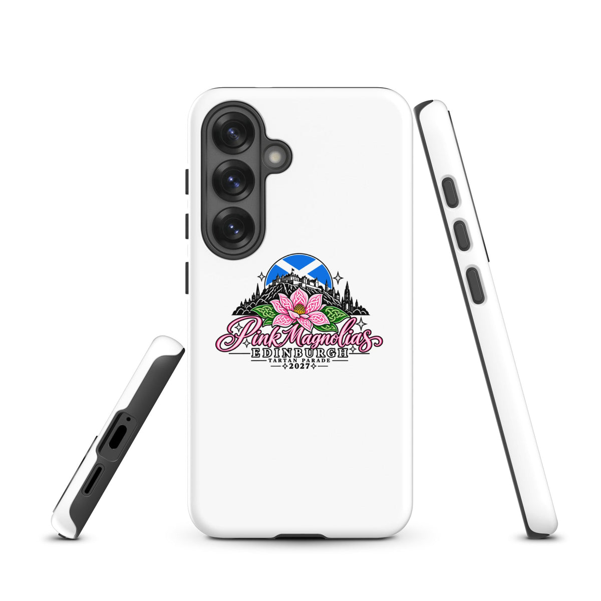 Tough Case for Samsung® | Pink Magnolias Dance | Vanguard Logo