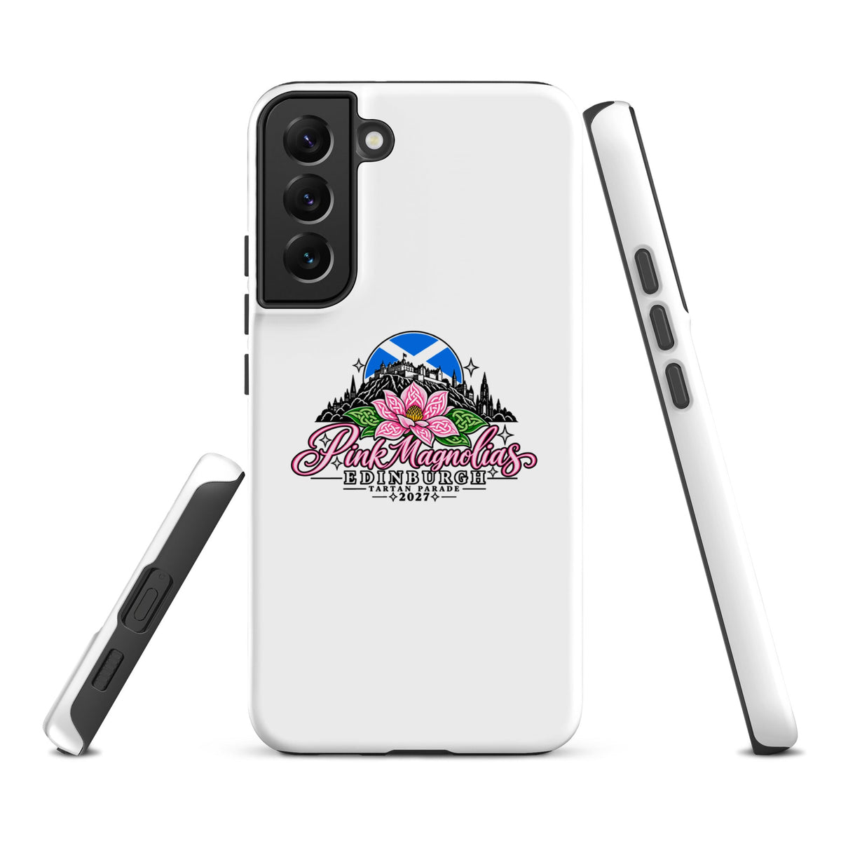 Tough Case for Samsung® | Pink Magnolias Dance | Vanguard Logo