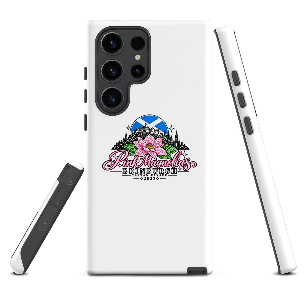 Tough Case for Samsung® | Pink Magnolias Dance | Vanguard Logo