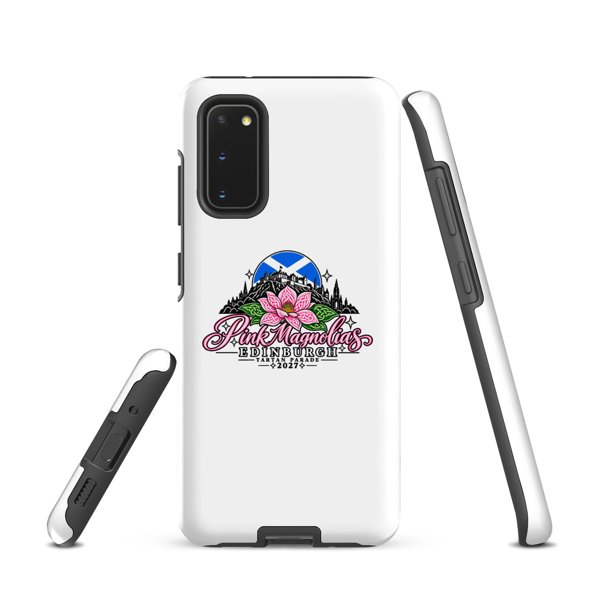 Tough Case for Samsung® | Pink Magnolias Dance | Vanguard Logo