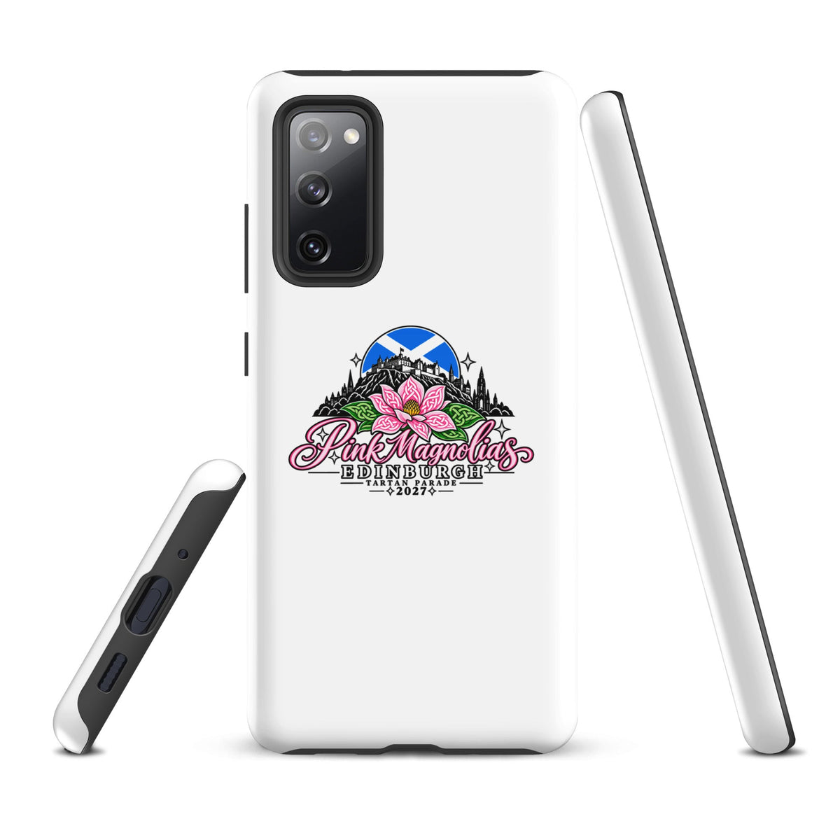 Tough Case for Samsung® | Pink Magnolias Dance | Vanguard Logo