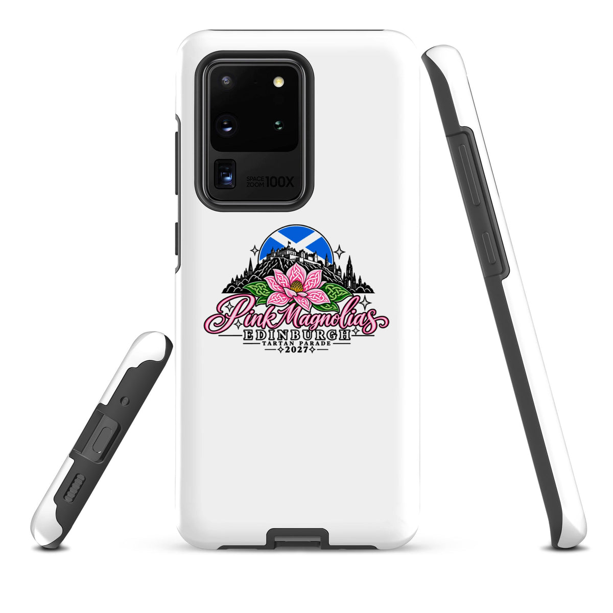 Tough Case for Samsung® | Pink Magnolias Dance | Vanguard Logo