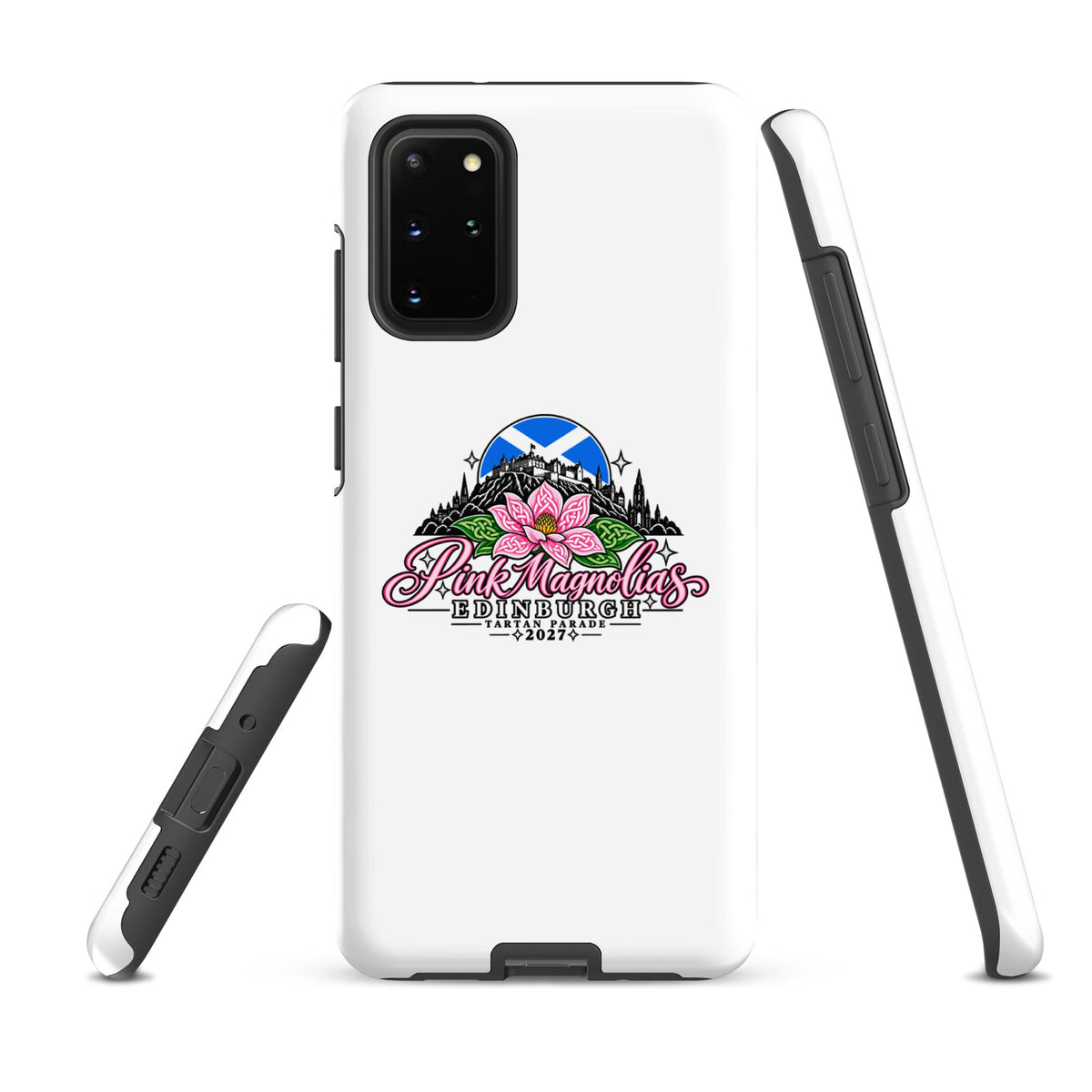 Tough Case for Samsung® | Pink Magnolias Dance | Vanguard Logo