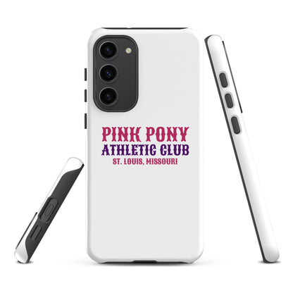 Tough Case for Samsung® | Pink Pony Athletic Club | Athletic Wordmark Logo