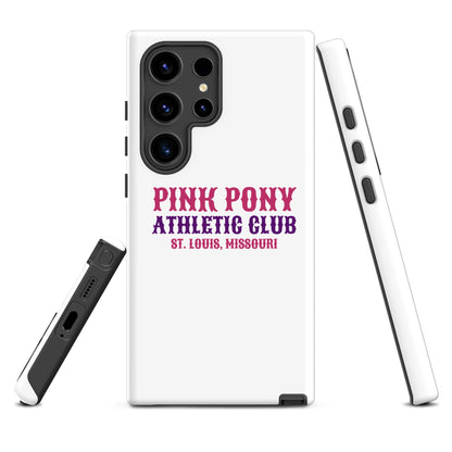Tough Case for Samsung® | Pink Pony Athletic Club | Athletic Wordmark Logo