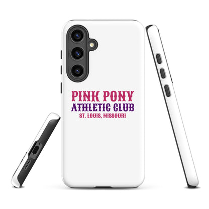 Tough Case for Samsung® | Pink Pony Athletic Club | Athletic Wordmark Logo