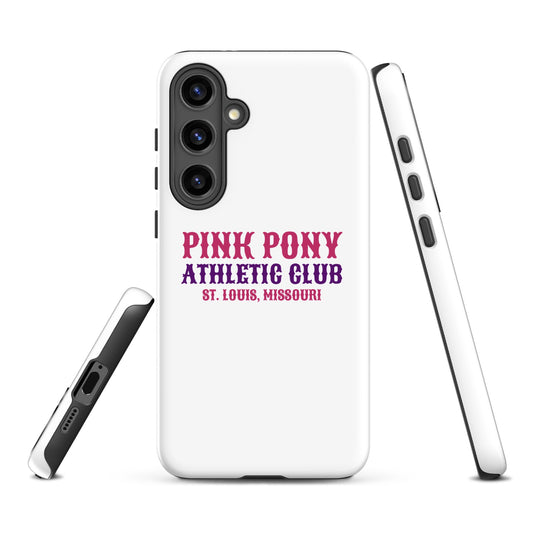 Tough Case for Samsung® | Pink Pony Athletic Club | Athletic Wordmark Logo