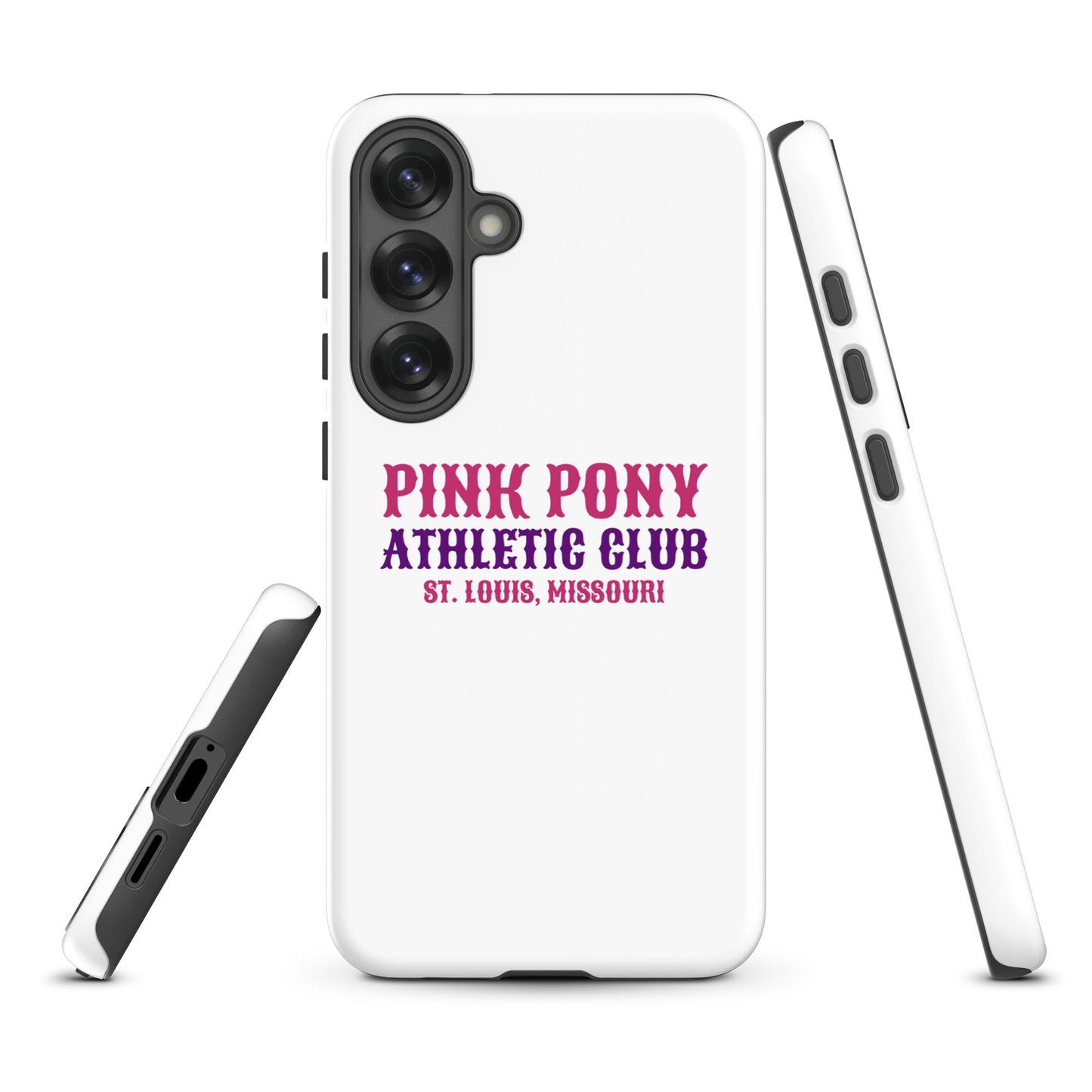 Tough Case for Samsung® | Pink Pony Athletic Club | Athletic Wordmark Logo