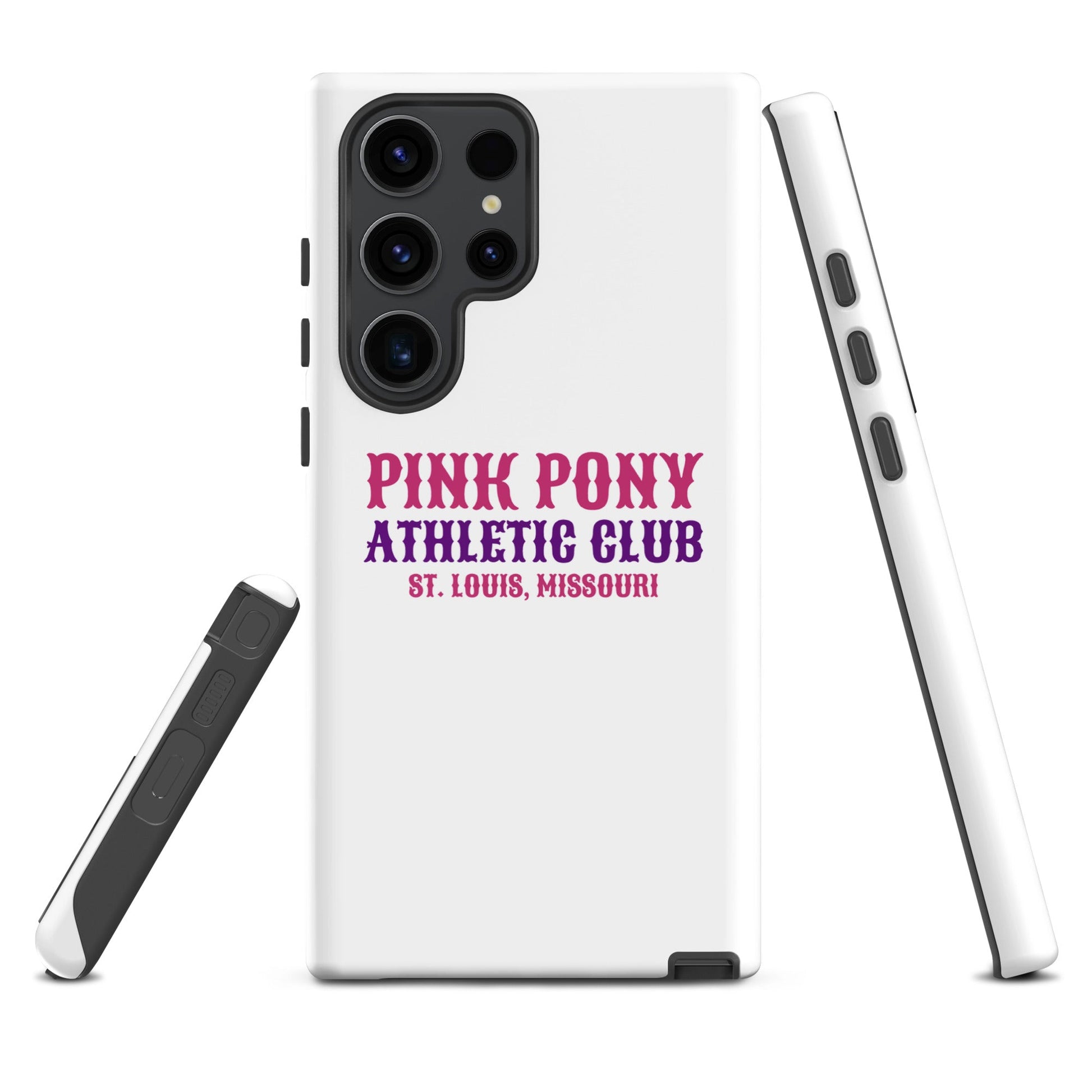 Tough Case for Samsung® | Pink Pony Athletic Club | Athletic Wordmark Logo