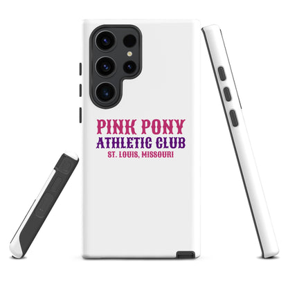 Tough Case for Samsung® | Pink Pony Athletic Club | Athletic Wordmark Logo