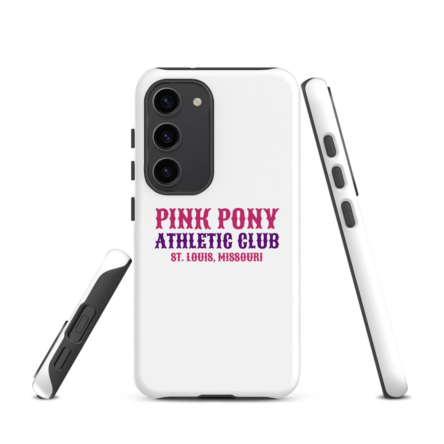 Tough Case for Samsung® | Pink Pony Athletic Club | Athletic Wordmark Logo