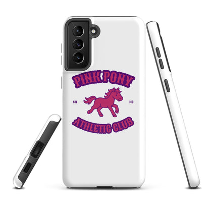 Tough Case for Samsung® | Pink Pony Athletic Club | Crest Logo