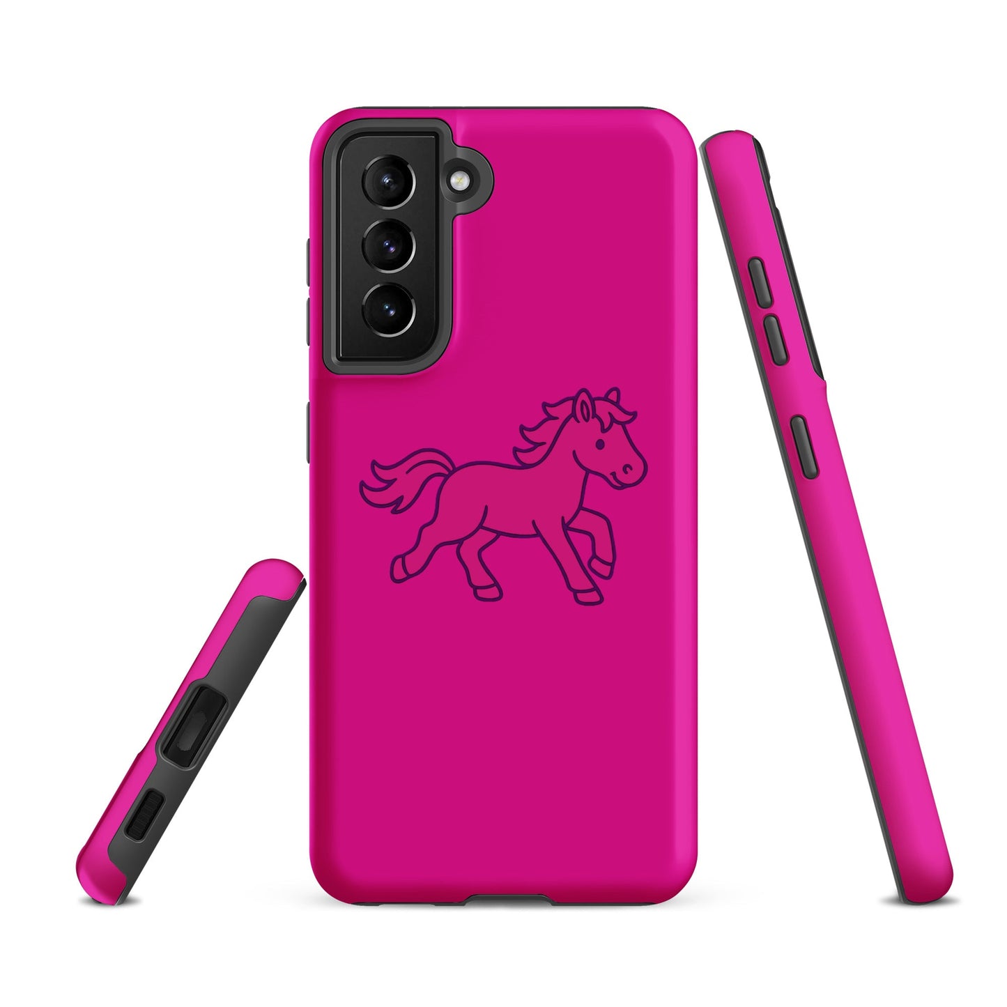 Tough Case for Samsung® | Pink Pony Athletic Club | Mascot Logo