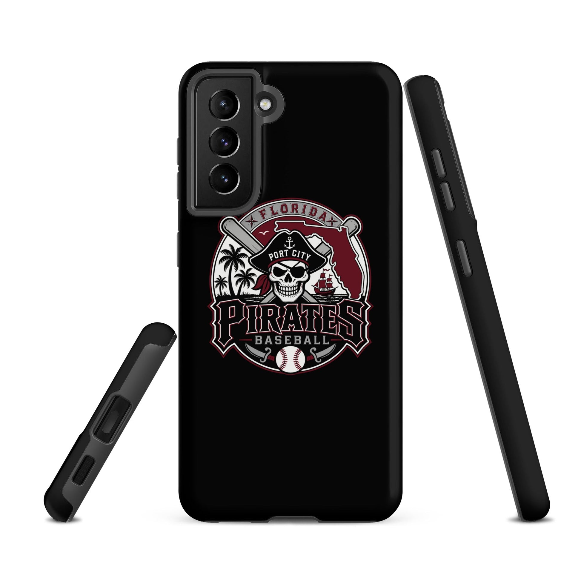 Tough Case for Samsung® | Port City Pirates | Emblem Logo