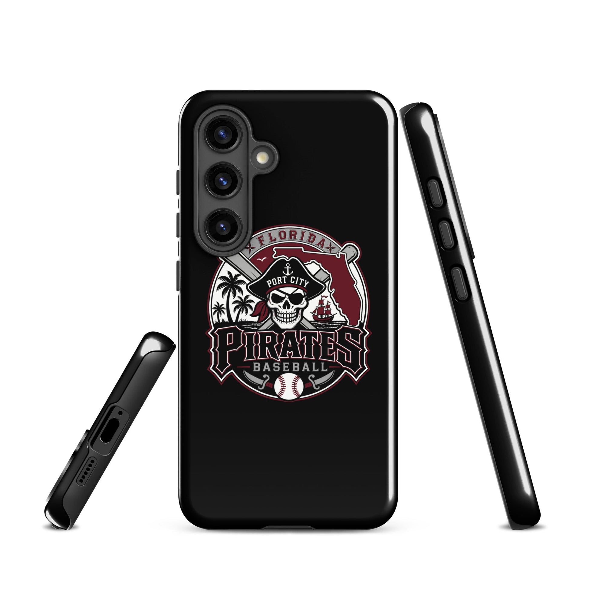 Tough Case for Samsung® | Port City Pirates | Emblem Logo