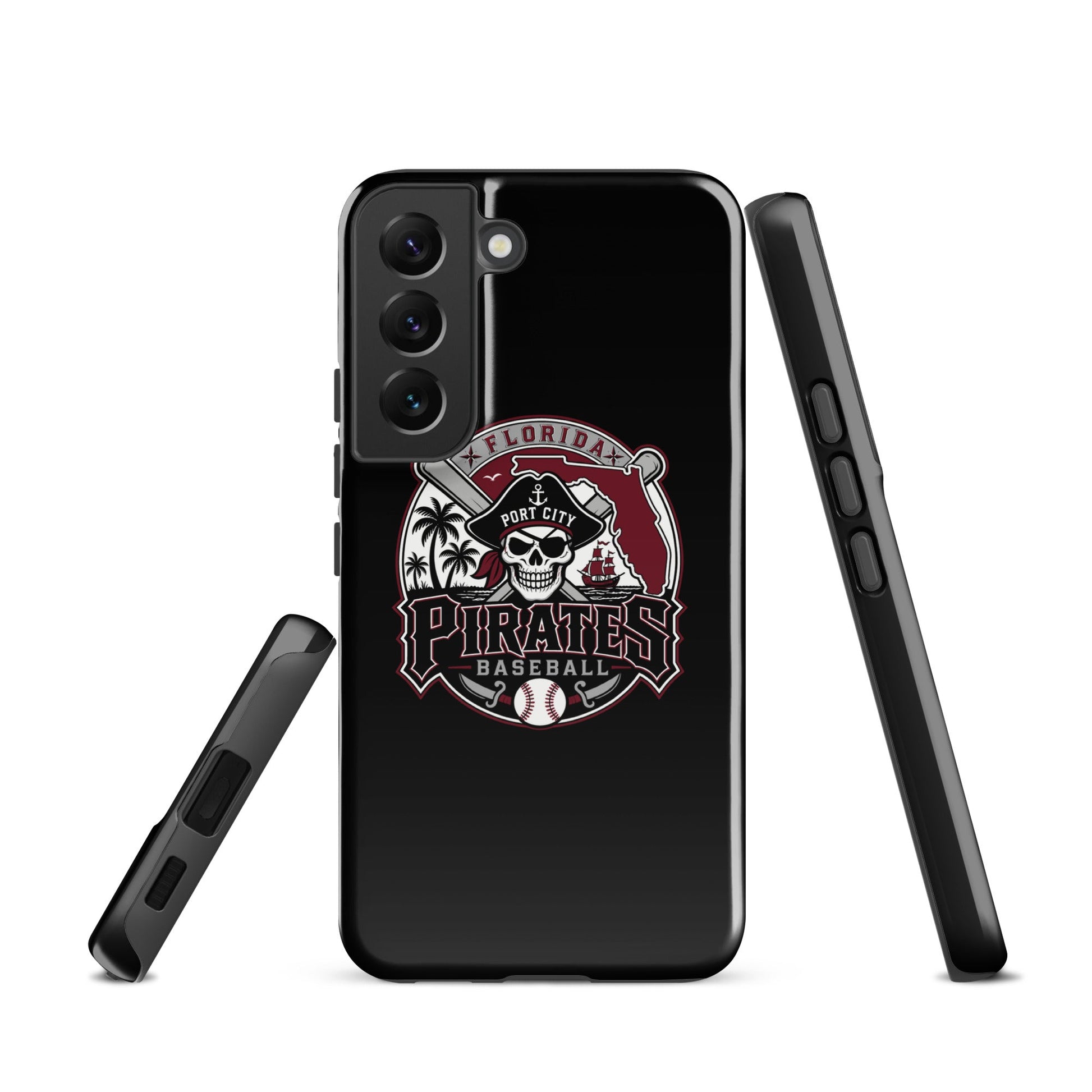 Tough Case for Samsung® | Port City Pirates | Emblem Logo