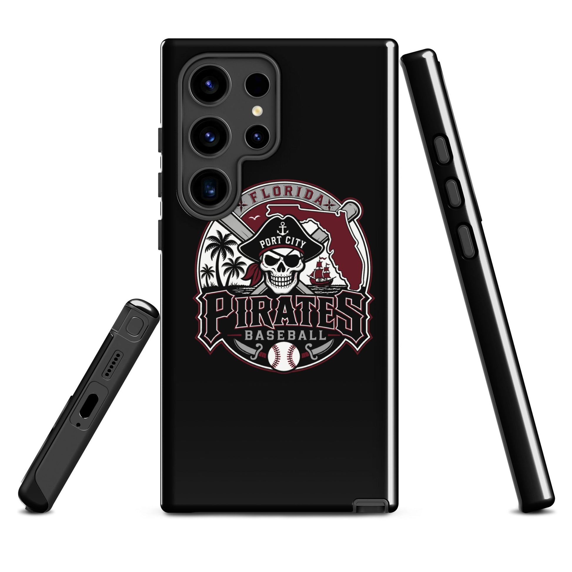 Tough Case for Samsung® | Port City Pirates | Emblem Logo